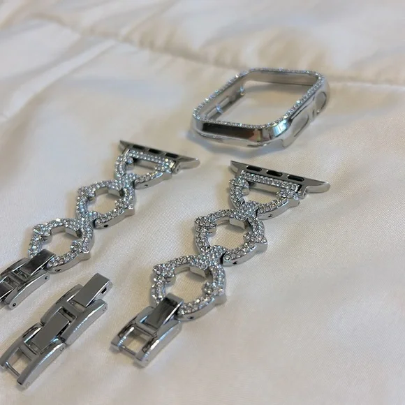 Round Shiny Bracelet Wristband for iWatch Series - Picture 2 of 8